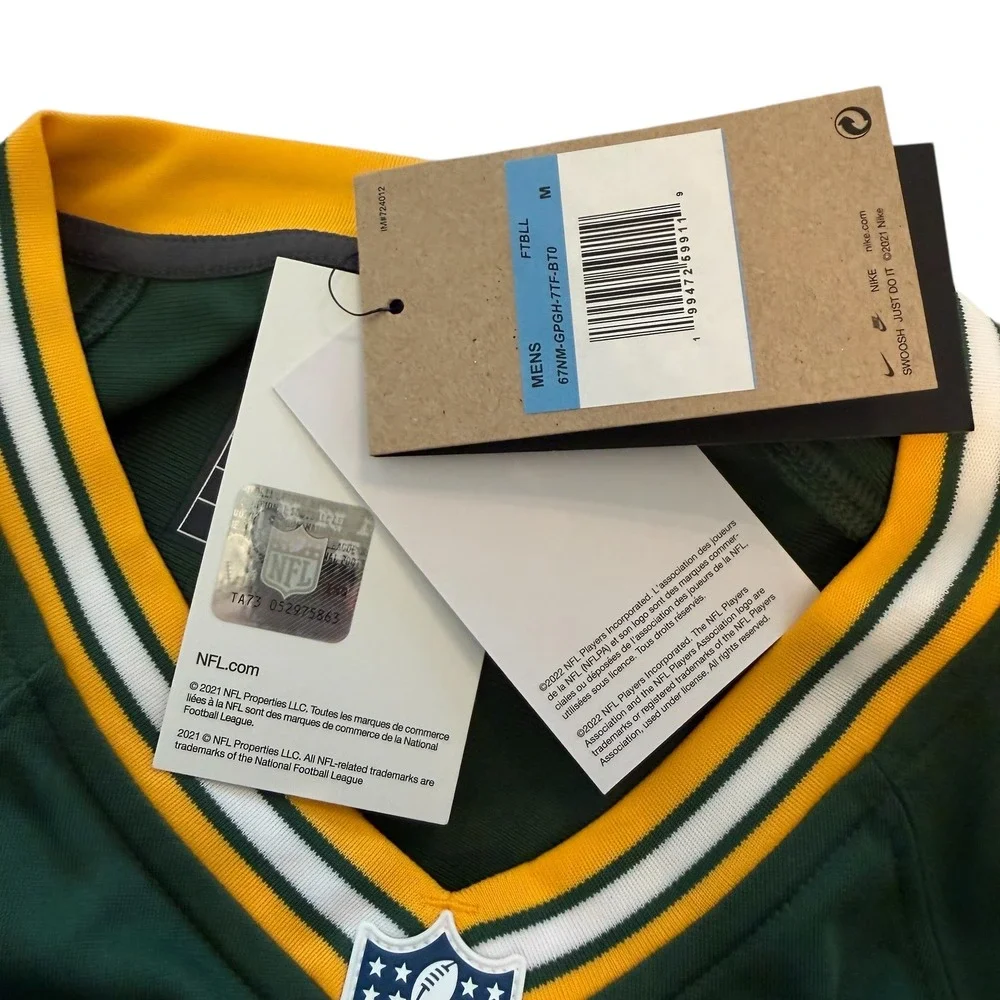 Nike Green‎ Bay Packers Micah Parsons 1 Jersey Medium Green NFL NEW 67NM-GPGH